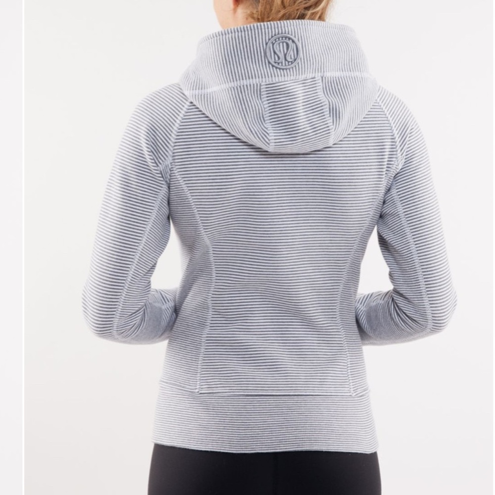 Lululemon Striped Scuba Hoodie